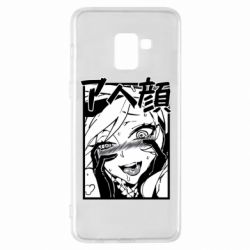 Чехол для Samsung A8+ 2018 Ahegao Girl - PrintSalon