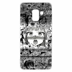Чохол для Samsung A8 2018 Ahegao Glitch - PrintSalon