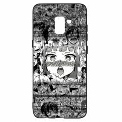 Чохол для Samsung A8+ 2018 Ahegao Glitch - PrintSalon