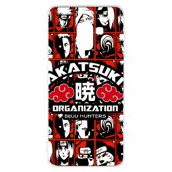 Чохол для Samsung A8 2018 Akatsuki Organization - PrintSalon