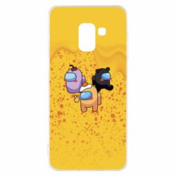 Чохол для Samsung A8 2018 Among us drips - PrintSalon