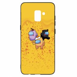 Чохол для Samsung A8+ 2018 Among us drips - PrintSalon