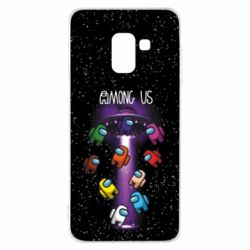 Чохол для Samsung A8 2018 Among Us UFO - PrintSalon