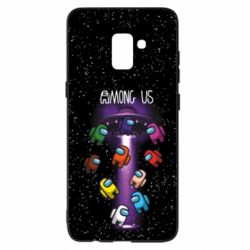 Чохол для Samsung A8+ 2018 Among Us UFO - PrintSalon