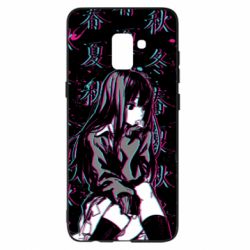 Чохол для Samsung A8+ 2018 Anime Girl Glitch - PrintSalon