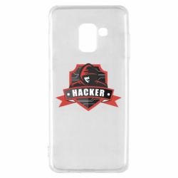 Чохол для Samsung A8 2018 Anonymous Hacker - PrintSalon