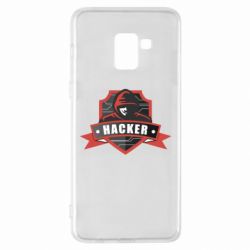 Чохол для Samsung A8+ 2018 Anonymous Hacker - PrintSalon