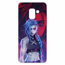 Чохол для Samsung A8 2018 Аркейн Джнкс - PrintSalon