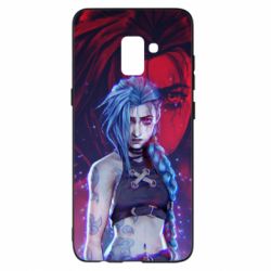 Чохол для Samsung A8+ 2018 Аркейн Джнкс - PrintSalon