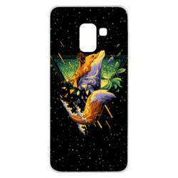 Чохол для Samsung A8 2018 Art fox - PrintSalon