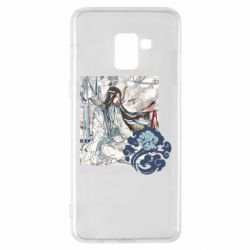 Чехол для Samsung A8+ 2018 Арт с Лань Чжань - PrintSalon