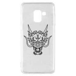 Чехол для Samsung A8 2018 Asian dragon - PrintSalon