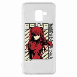 Чохол для Samsung A8+ 2018 Аска Євангеліон - PrintSalon