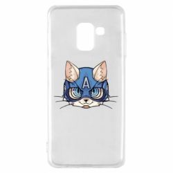 Чохол для Samsung A8 2018 Avenger Cat - PrintSalon