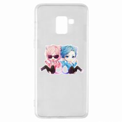 Чехол для Samsung A8+ 2018 Ayato and Yuri - PrintSalon