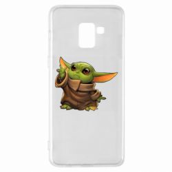 Чохол для Samsung A8+ 2018 Baby Yoda Force - PrintSalon