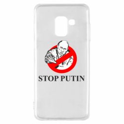 Чехол для Samsung A8 2018 Banned Putin - PrintSalon