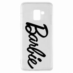 Чехол для Samsung A8+ 2018 Барби Лого - PrintSalon