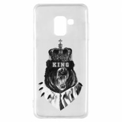 Чехол для Samsung A8 2018 Bear King - PrintSalon