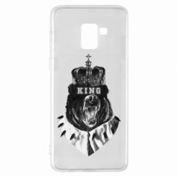 Чехол для Samsung A8+ 2018 Bear King - PrintSalon