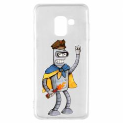 Чохол для Samsung A8 2018 Бандер українець - PrintSalon