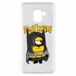 Чехол для Samsung A8 2018 Бэтмин Миньон - PrintSalon