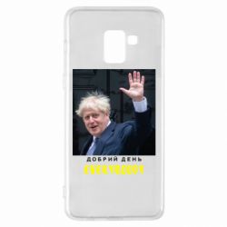 Чехол для Samsung A8+ 2018 Boris Johnson Everybody - PrintSalon