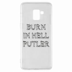 Чехол для Samsung A8+ 2018 Born in Hell Putin - PrintSalon