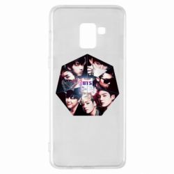 Чехол для Samsung A8+ 2018 Bts  к-рор
