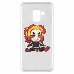 Чехол для Samsung A8 2018 Chibi Senjuro Rengoku