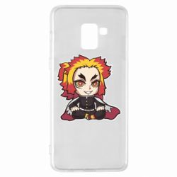 Чехол для Samsung A8+ 2018 Chibi Senjuro Rengoku - PrintSalon