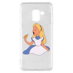 Чехол для Samsung A8 2018 Chinerella Pizza