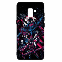 Чохол для Samsung A8+ 2018 Cowboy Bebop team - PrintSalon