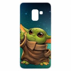 Чохол для Samsung A8 2018 Cute Baby Yoda - PrintSalon