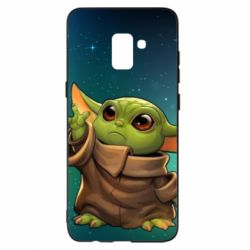 Чохол для Samsung A8+ 2018 Cute Baby Yoda - PrintSalon