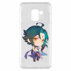 Чехол для Samsung A8 2018 Cute Chibi Xiao - PrintSalon