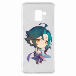Чехол для Samsung A8+ 2018 Cute Chibi Xiao - PrintSalon