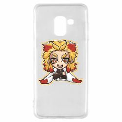 Чехол для Samsung A8 2018 Cute Senjuro Rengoku