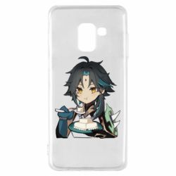 Чехол для Samsung A8 2018 Cяо кушает - PrintSalon