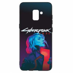 Чохол для Samsung A8+ 2018 Cyberpunk Girl Portrait - PrintSalon
