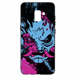 Чохол для Samsung A8+ 2018 Cyberpunk Spray Neon - PrintSalon