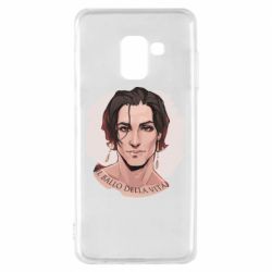 Чехол для Samsung A8 2018 Damiano David  portrait - PrintSalon