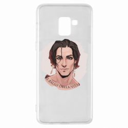 Чехол для Samsung A8+ 2018 Damiano David  portrait - PrintSalon