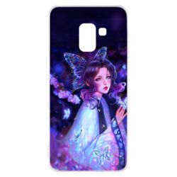 Чехол для Samsung A8 2018 Demon Slayer - Shinobu Kocho