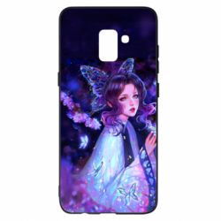 Чехол для Samsung A8+ 2018 Demon Slayer - Shinobu Kocho - PrintSalon