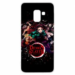 Чехол для Samsung A8 2018 Demon Slayer