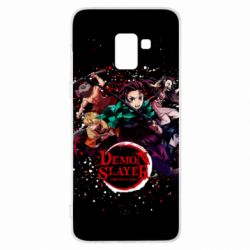 Чохол для Samsung A8+ 2018 Demon Slayer - PrintSalon