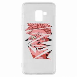 Чехол для Samsung A8+ 2018 Demon Yuji Itadori - PrintSalon