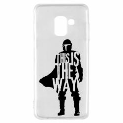 Чохол для Samsung A8 2018 Din Djarin This Is The Way - PrintSalon