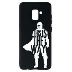 Чохол для Samsung A8+ 2018 Din Djarin This Is The Way - PrintSalon
